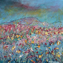 Load image into Gallery viewer, Ethereal Landscape II - original acrylic painting on canvas board (framed)