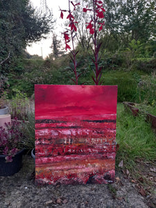For Now - original oil painting on canvas board