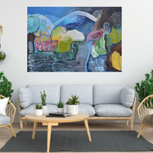 Load image into Gallery viewer, Forever Present - original oil painting on canvas (H70xW100cm)