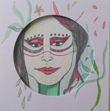 Load image into Gallery viewer, Goddess Of Nature - Handpainted Card