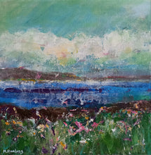 Load image into Gallery viewer, The Voice Of The Sea - original acrylic painting on canvas (H20xW20cm)