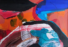 Load image into Gallery viewer, The World That We Live In IV -  mixed media on card (H9.3xW14.5cm)