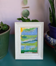 Load image into Gallery viewer, The World That We Live In I -  acrylic and pen on card (H15xW15cm)