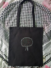 Load image into Gallery viewer, Tree With Spots Tote Bag - Hand Painted