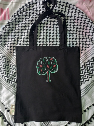 Tree Tote Bag - Hand Painted