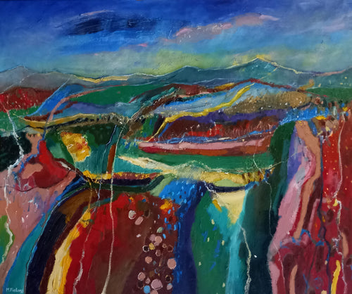 The Earth Is Within Us - oil on canvas (H50xW60cm)