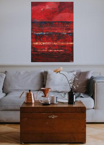 A Place I Wish To See - original oil painting on canvas (H87xW61cm)