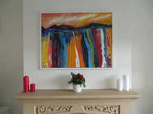 Load image into Gallery viewer, A Wander Through Fields And Over Mountains - original acrylic painting on canvas