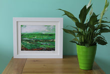 Load image into Gallery viewer, Textured green Irish landscape by Martina Furlong