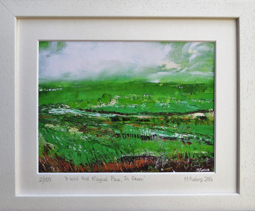 Limited edition print of an original Irish landscape painting in oil on  paper by Martina Furlong affordable art