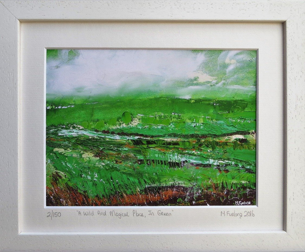 Limited edition print of an original Irish landscape painting in oil on  paper by Martina Furlong affordable art