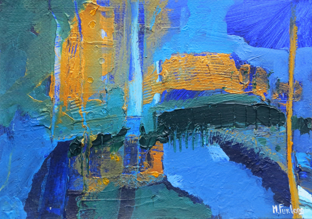 Abstract Ireland - Study In Blue III