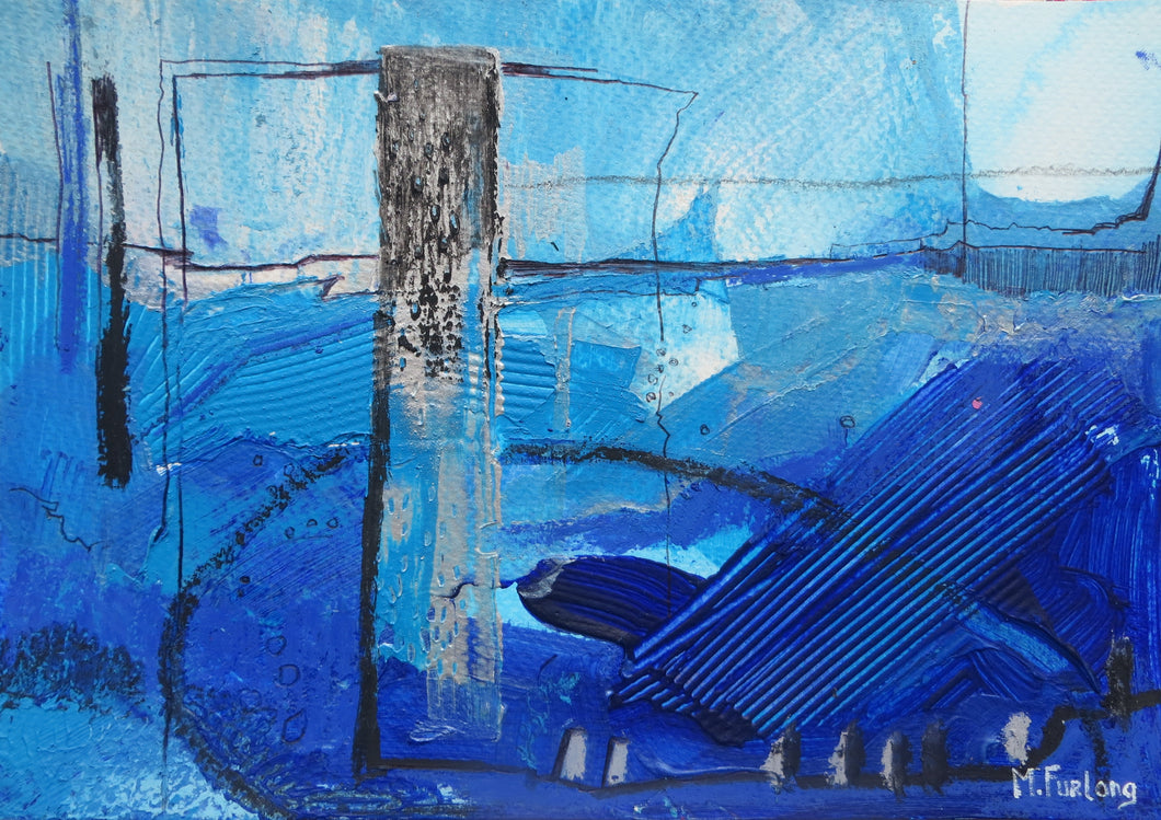 Abstract Ireland - Study In Blue II