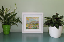 Load image into Gallery viewer, Green Irish landscape painting in situ