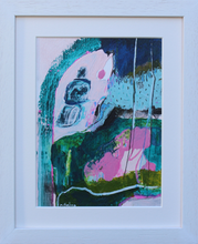 Load image into Gallery viewer, Guided By The Warmest Light 1  - mixed media on paper (framed)
