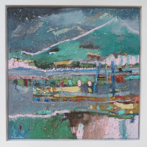 Heritage Series 17 - original oil painting on canvas (H30xW30cm)