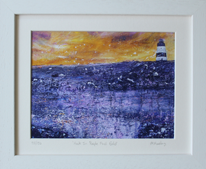 Framed print of Hook Lighthouse in county wexford