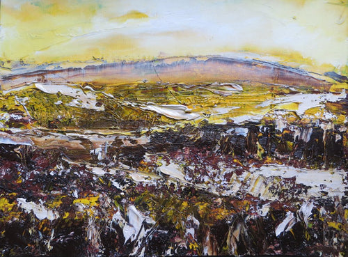 Limited edition print of an original Irish landscape painting in oil on  paper by Martina Furlong affordable art