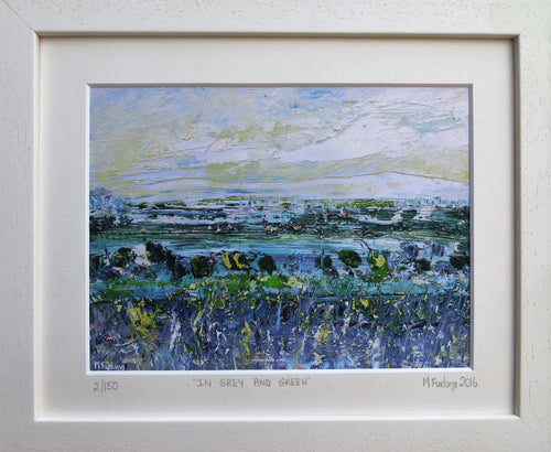 Limited edition print of an original Irish landscape painting in oil on  paper by Martina Furlong affordable art