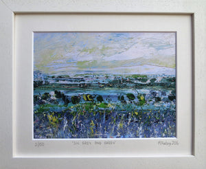 Limited edition print of an original Irish landscape painting in oil on  paper by Martina Furlong affordable art