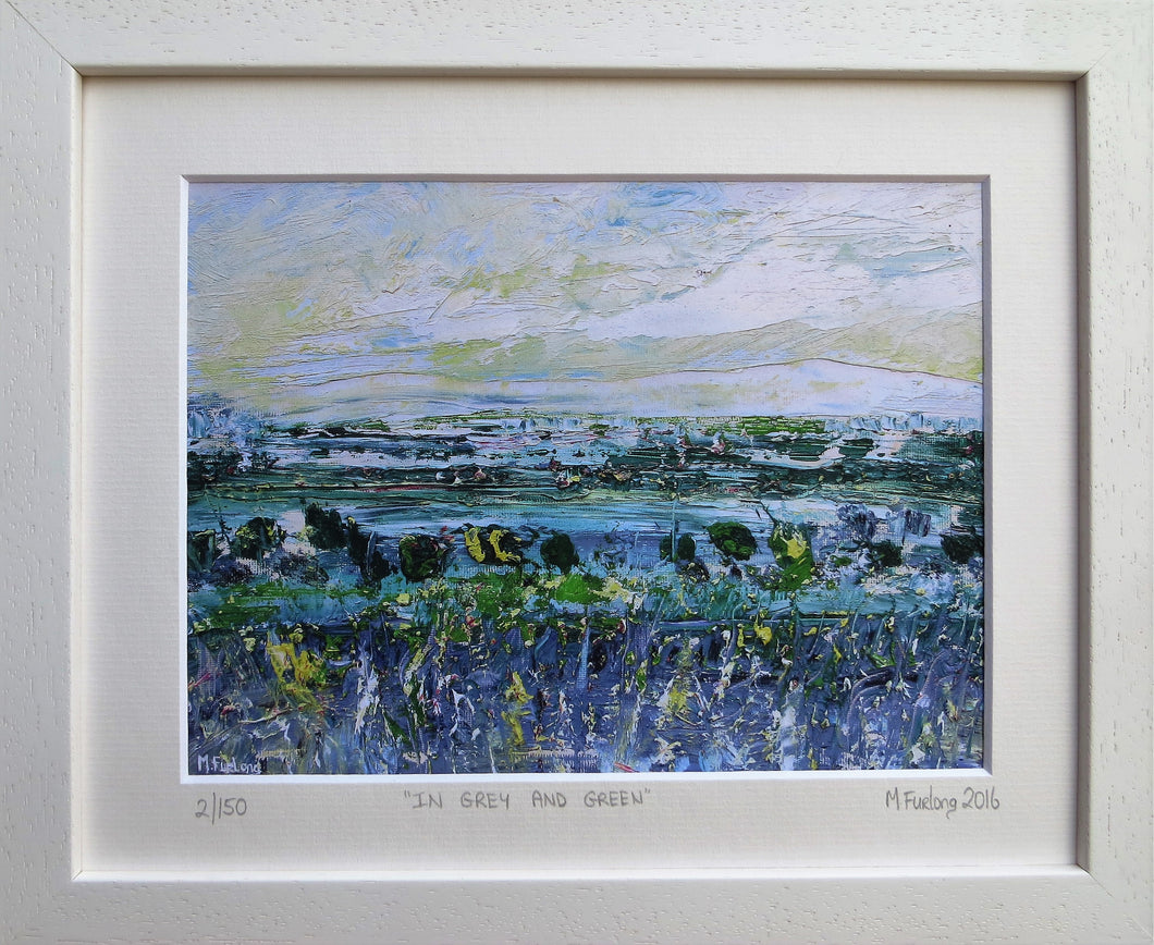 Limited edition print of an original Irish landscape painting in oil on  paper by Martina Furlong affordable art
