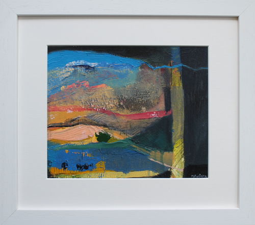 Abstract Art Ireland Mixed media painting by contemporary Irish Abstract and Landscape Artist Martina Furlong