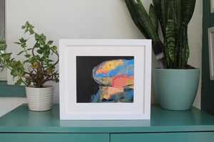 Affordable framed abstract art