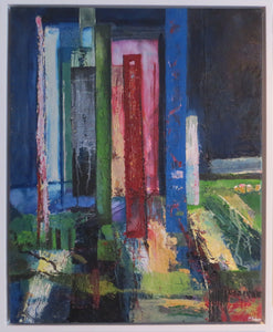 Into The Walls, 2012 - original oil painting on canvas (H76xW60cm)