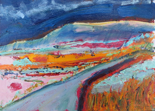 Abstract Ireland Series 'Landscape With Blue Sky'