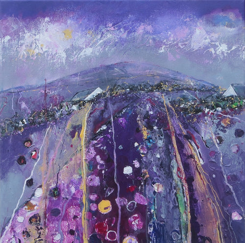 One Purple And Grey Evening