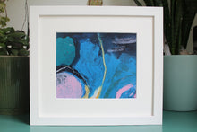 Load image into Gallery viewer, Out Beyond Ideas Of Right And Wrong 12 - original mixed media painting on paper (framed)