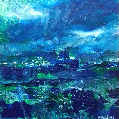 Seascape In Blue And Green 2019