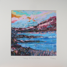 Load image into Gallery viewer, Seascape In Pink And Blue - Limited Edition Print (H20xW20cm)