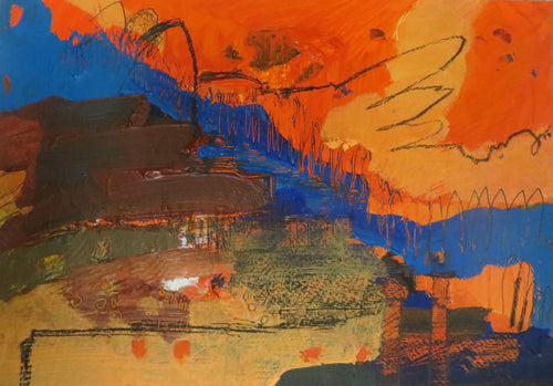 Abstract Ireland - Study In Orange I