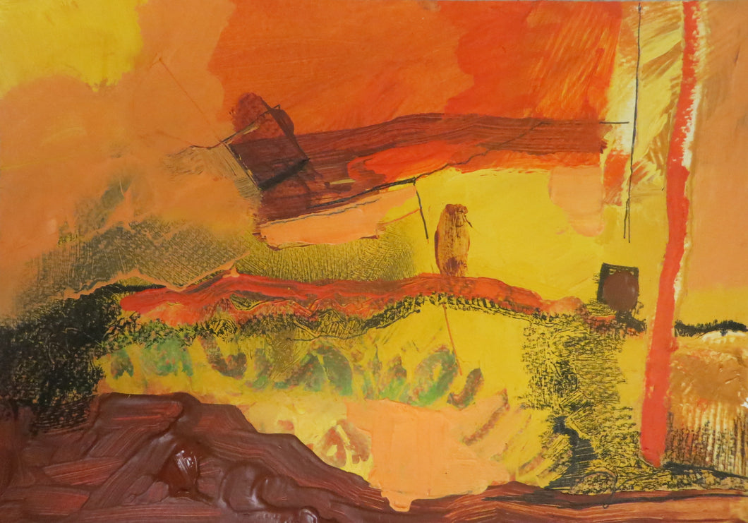 Abstract Ireland - Study In Orange 2