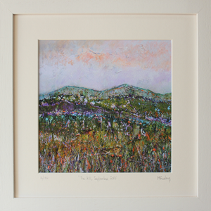 The Hill, Sep 2016 - Limited Edition Print (H20xW20cm)