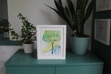 Load image into Gallery viewer, Framed tree drawing in situ by Martina Furlong