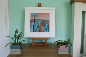 The Turquoise Tree - Limited Edition Print (H20xW20cm)