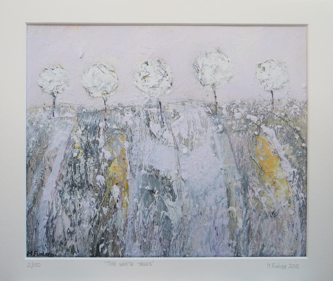 The White Trees - Limited Edition Print (H25xW30cm)