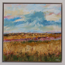 Load image into Gallery viewer, The Yellow Fields  - original oil painting on canvas (H30xW30cm)