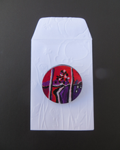 Load image into Gallery viewer, There&#39;s Light And Shade In Everyone - Hand Painted Brooch