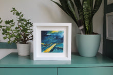 Load image into Gallery viewer, Framed small Irish landscape painting in situ