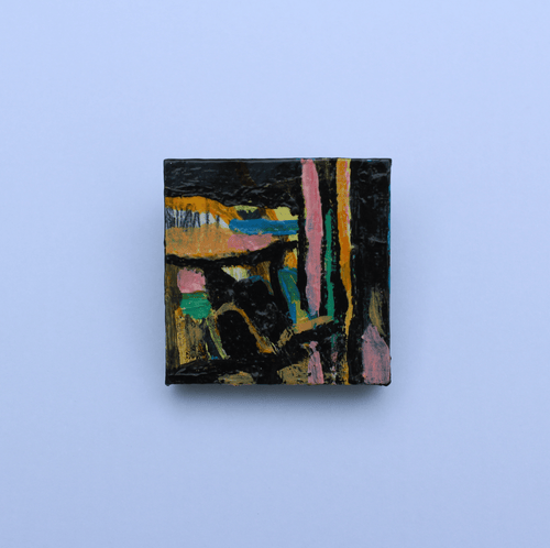 A Walk In The Park - Hand Painted Brooch