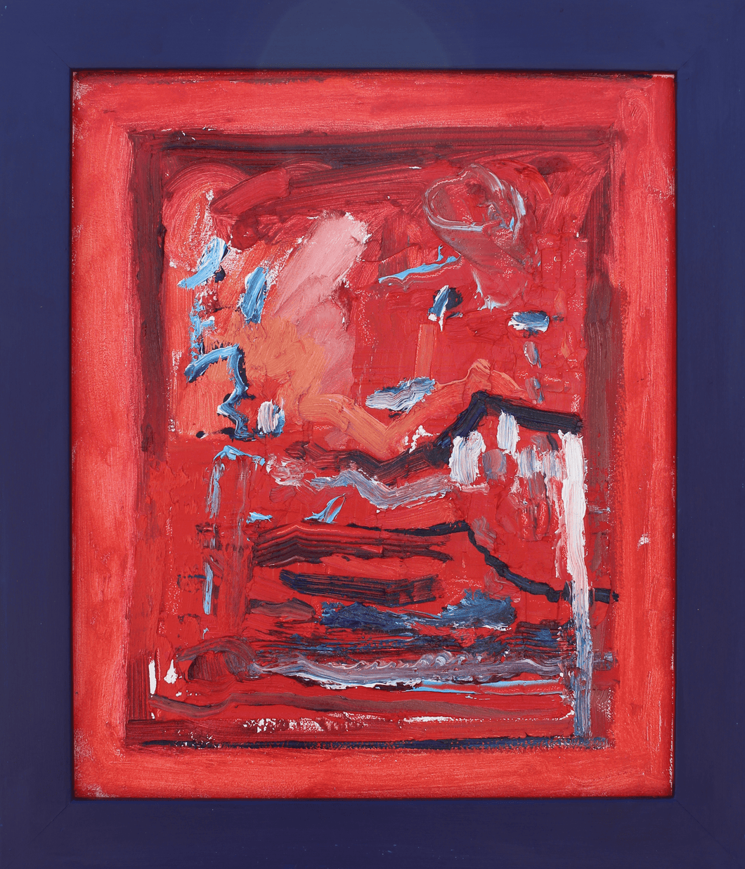 Red Inside - mixed media (H35.5xW30cm)